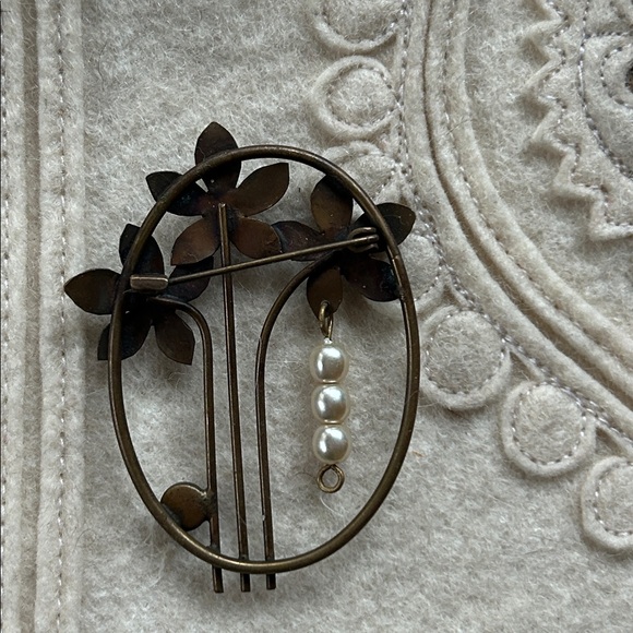 Art Deco Style Brooch - Czech Republic - Picture 3 of 12